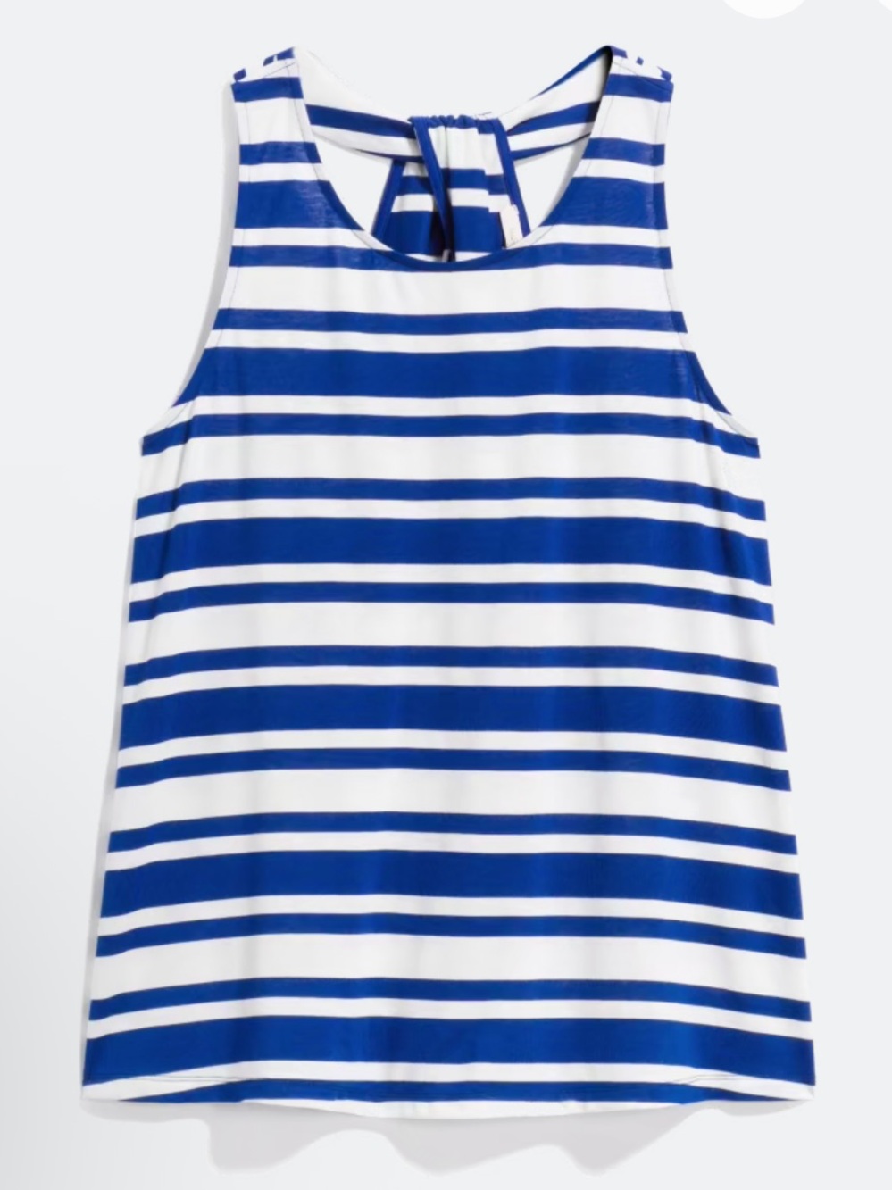 Skies are Blue Keyhole Back Knit Tank Top, Like New, Small